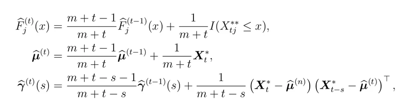 A general framework for monitoring mixed data